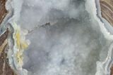 Crystal Filled Dugway Geode (Polished Half) #121722-1